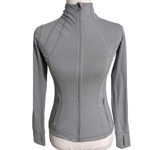 90 Degree By Reflex Women's Light Gray Jacket